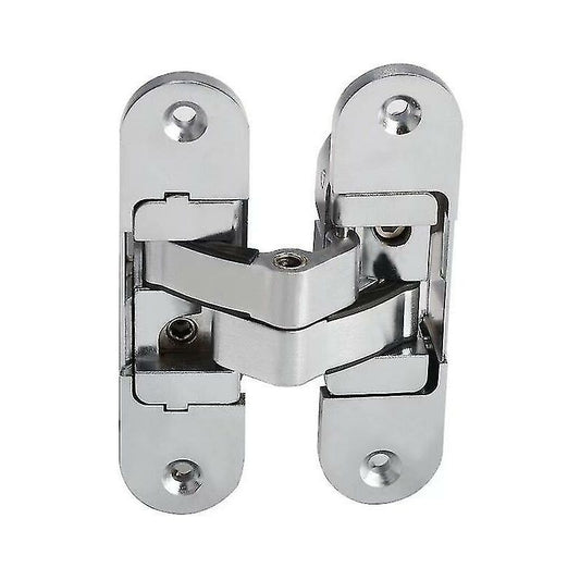 3D Invisible Hinge. Satin Stainless Steel. 2 Pieces, 2395Mm (Left + Right)