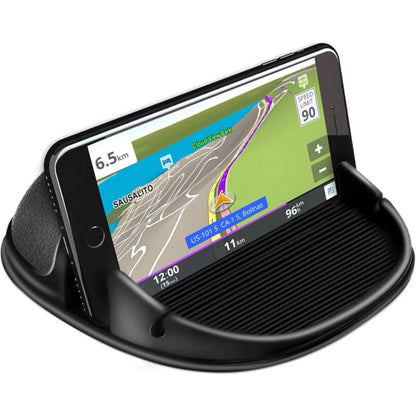 Car Phone Holder, Anti-Slip DAshboard Mount Cell Phone Holder Compatible For Other Smartphone (Black)