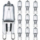 G9 Bulb 42W (44W) Dimmable Warm White 2800K, G9 Halogen Bulbs For Indoor Lighting 230V G9 Capsule Bulbs, Pack Of 10