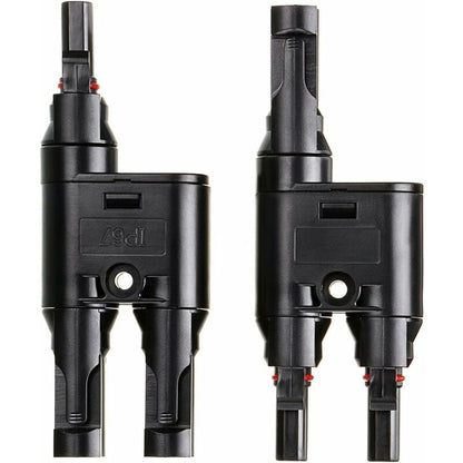 H- 1X Pair Of Solar Panel Connector (1 To 2 Branches), Mc4 Durable And Saving For Family