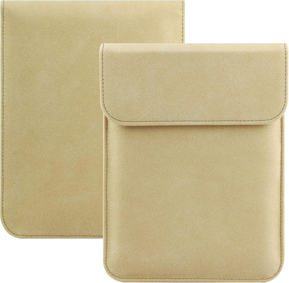 Universal Sleeve Case for 6"，6.8", Kindle Paperwhite/Colorsoft/Signature Edition 2024-2012 Sleeve Bag Pouch Cover for 6-6.8'' Kobo/Tolino/Pocketbook 6-inch ebook Reader,Khaki