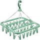 Sock Dryer - Clothesline - 32 Clips - Sock Hanger - Sock Dryer - Laundry Socks - Dryer - Carousel - Drying Carousel - Clothes Hanger - Sock Drying Rack - Vegetables