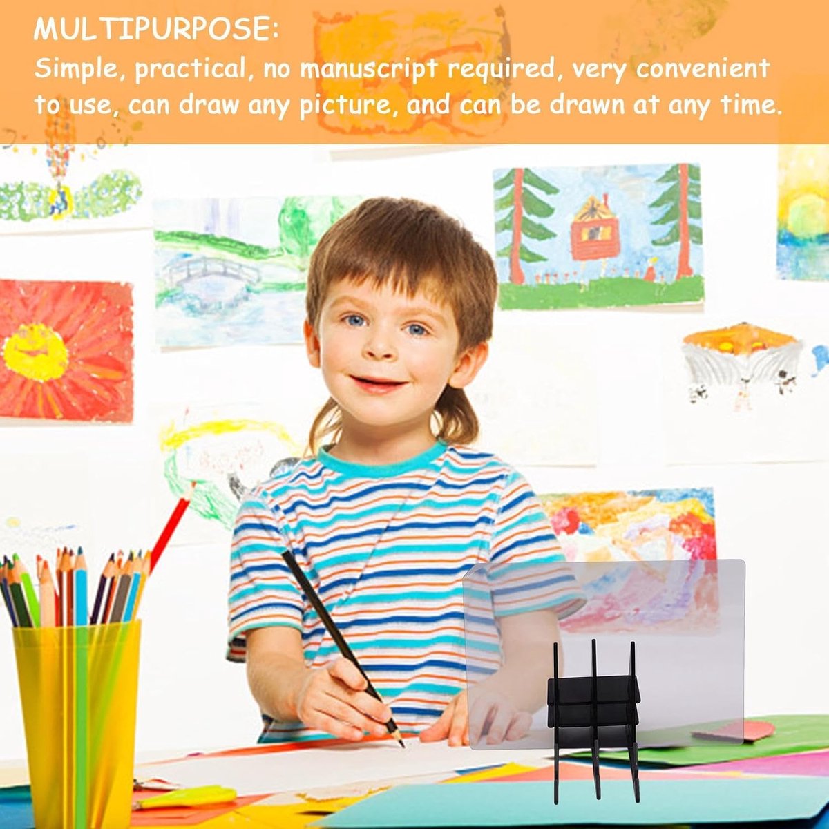 Drawing Pad - Optical Projector for Students - Art Stencil Tool - For Students, Beginners, Children and Teenagers