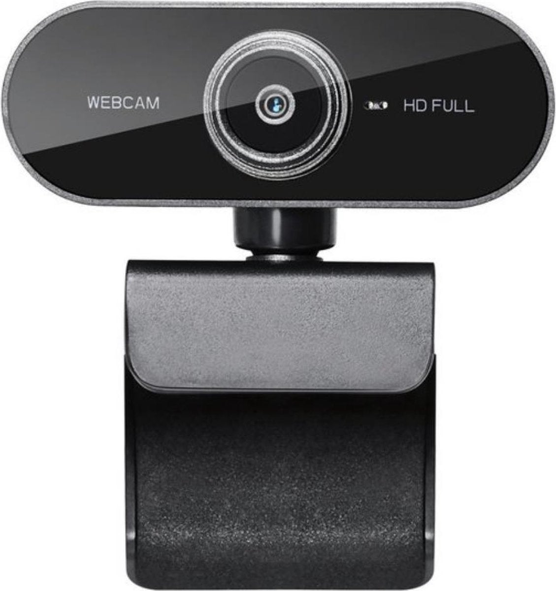 Full HD Webcam - 1080p - Webcam with Microphone - Computer - Laptop - Autofocus - Work from Home - Webcam for PC - USB - Black - Windows & Mac - Black Friday 2020 Deals