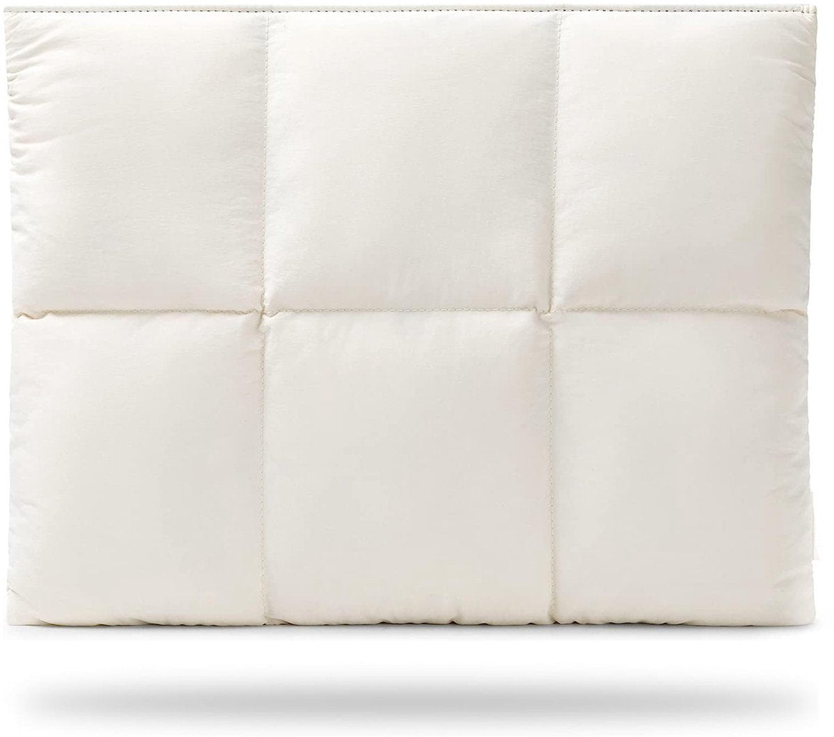 Laptop Bags - Women's Bags - Comfortable and Soft Laptop Sleeve - 13" 14" - Padded Bag with Pillowcase - White