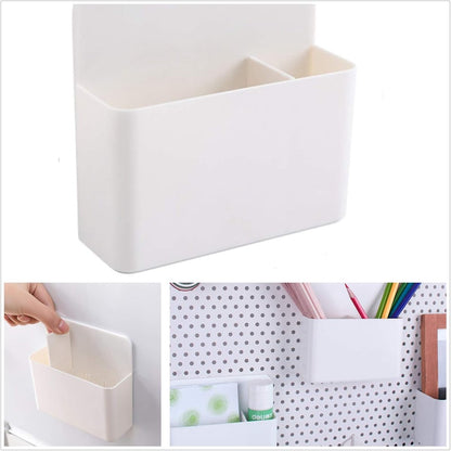 Pen holder - Pen holder - Magnetic whiteboard marker holder - Storage box - Storage box for cooler, school, home, office - Wit