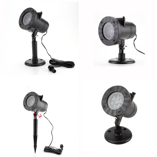 Projector - Projection Lamp - Halloween Decoration - Outdoor Christmas Projector - Halloween Projector - IP65 Waterproof LED Projection Lamp - For Christmas, Halloween, Outdoor Decorations and Club Parties