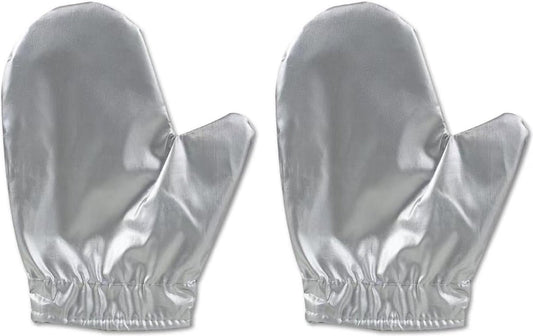 Steam ironing gloves, set of 4, flexible, steam-resistant, heat-resistant, waterproof, for garment steamers - Silver1