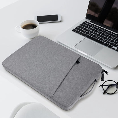 15.6-inch Laptop Sleeve - Protective Case - Laptop Storage Bag - Shockproof - Scratch-resistant - Splash-proof - Gray