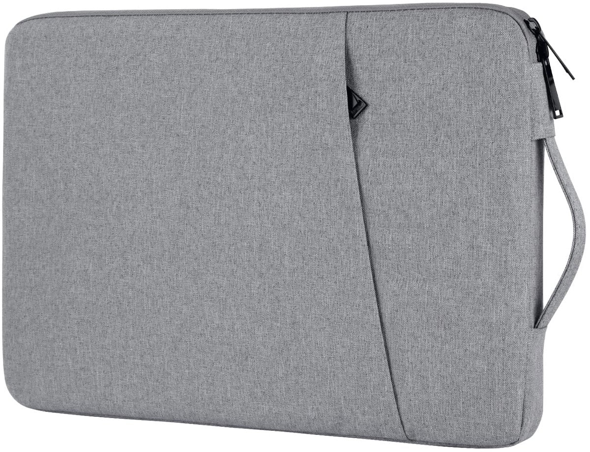 15.6-inch Laptop Sleeve - Protective Case - Laptop Storage Bag - Shockproof - Scratch-resistant - Splash-proof - Gray