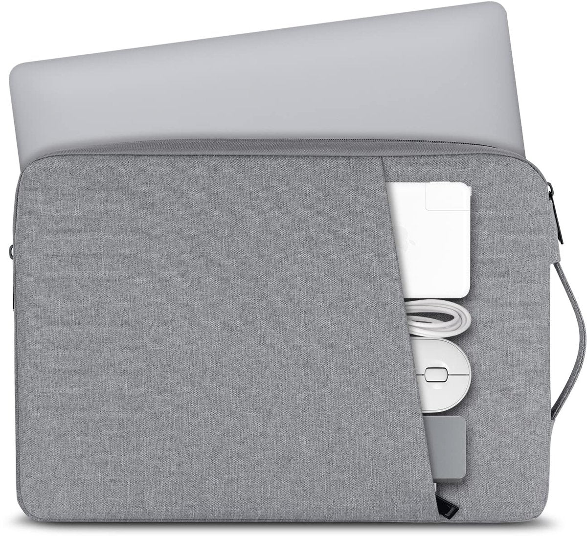 15.6-inch Laptop Sleeve - Protective Case - Laptop Storage Bag - Shockproof - Scratch-resistant - Splash-proof - Gray
