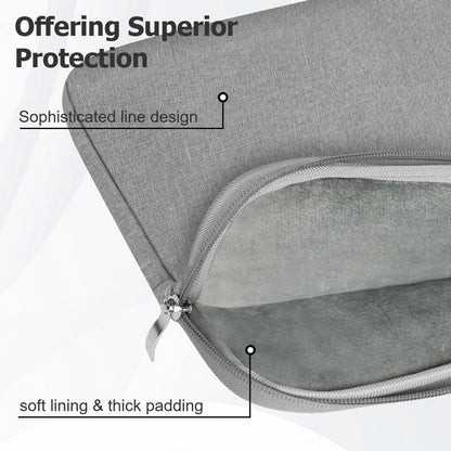 15.6-inch Laptop Sleeve - Grijs - Waterproof - Shockproof - Scratch-resistant - Splash-proof - Laptop Sleeve - Grijs
