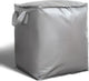 Collapsible Laundry Basket - Large Laundry Basket - Large Storage Bag - Large Carrying Bag - Travel Bag - Storage Bag, Moving Box, Clothes Storage Bag, Moving Bag - Silver