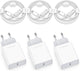 20W USB-C Fast Charger 2-Pack, 5.5 x 2.7 x 1.6 inches, Compatible with iPhone
