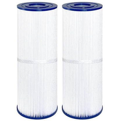 2-pack Pool Filter Cartridges Compatible with Unicel C-4326 Pleatco PRB25-IN Filbur FC-2375, 25 Square Feet