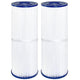 2-pack Pool Filter Cartridges Compatible with Unicel C-4326 Pleatco PRB25-IN Filbur FC-2375, 25 Square Feet