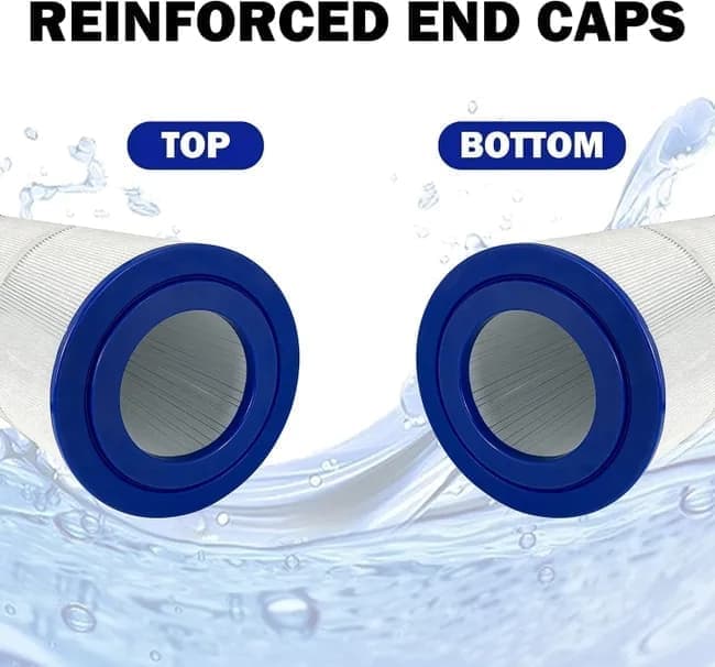 2-pack Pool Filter Cartridges Compatible with Unicel C-4326 Pleatco PRB25-IN Filbur FC-2375, 25 Square Feet