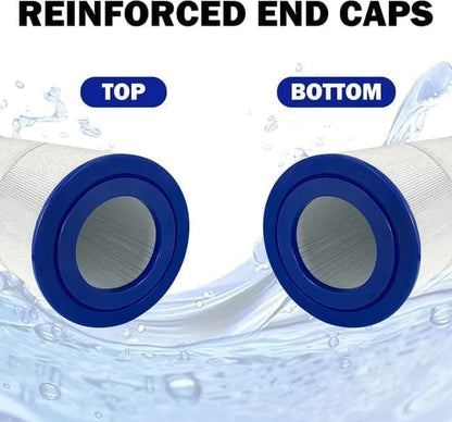 2-pack Pool Filter Cartridges Compatible with Unicel C-4326 Pleatco PRB25-IN Filbur FC-2375, 25 Square Feet