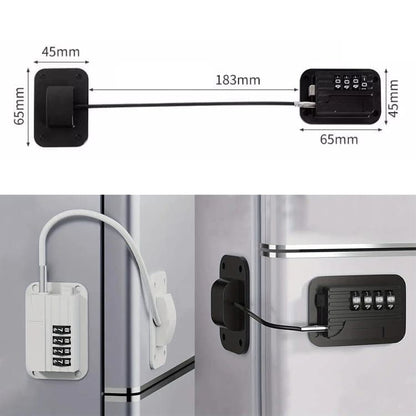 Childproof Safety Lock 2-Pack for Windows, with Code Lock