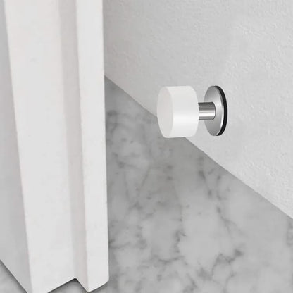 2-Pack Stainless Steel Self-Adhesive Door Stop, fits all doors