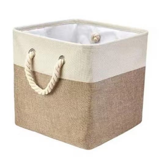 33 Storage Basket Cube for Clothes and Toys, 33x33x33 cm, Perfect for Home Use