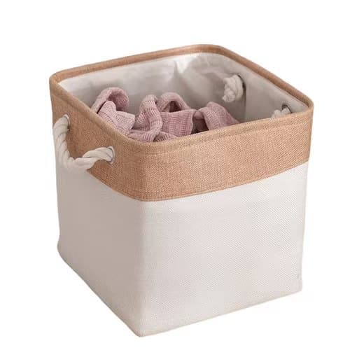 33 Pack Storage Basket Cube for Clothes and Toys, 33x33x33 cm