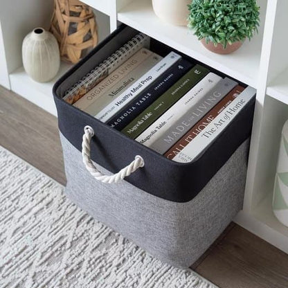 33 Pack Storage Basket Cube for Clothes and Toys, 33x33x33 cm