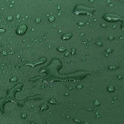 Waterproof Sandbox Cover 150x150cm, Green, with Drawstring, Oxford Fabric, UV Protection, Dustproof, Portable for Garden Pool Furniture