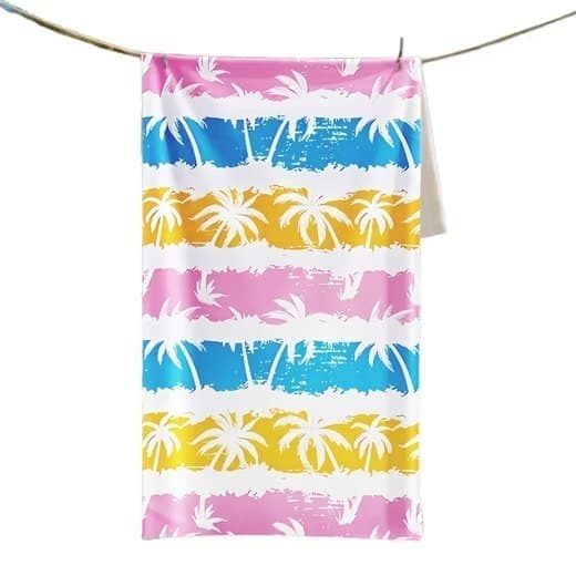 XXL Microfiber Beach Towel, Quick-Drying Lightweight Bath Towel for Beach, 70x140 cm