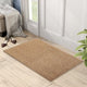 60x90cm Jute Doormat for Indoor and Outdoor Use Non-Slip Dust-Resistant Quick-Absorbing Welcome Mat, 40x60cm, Brown
