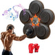 Smart Electric Boxing Trainer with Speaker, Black, Compatible with Smart Music Boxing Machine（Adults）