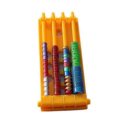 Pigeon Leg Ring Holder (Plastic) Size: 70*195mm Color: Yellow for Pigeons (2pc)