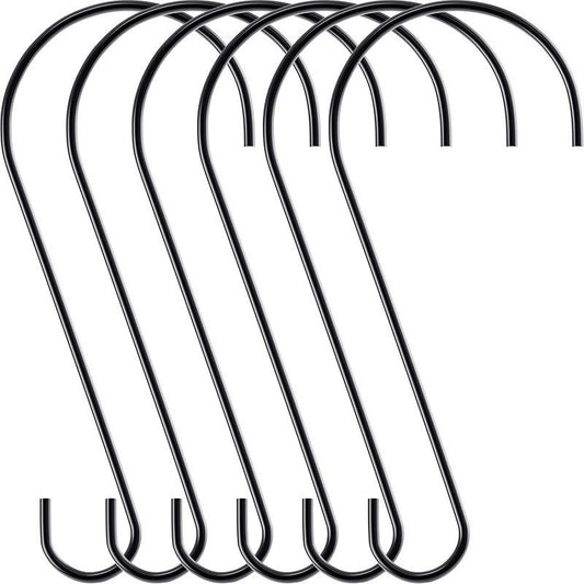 Hanging Multi-functional S Hook (Metal) Size: 305mm Color: Black for Birds (1pc)