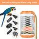 Heated Heating Lamp (ceramics) Size: 60*70mm Color: Black for Parrots (1pc)