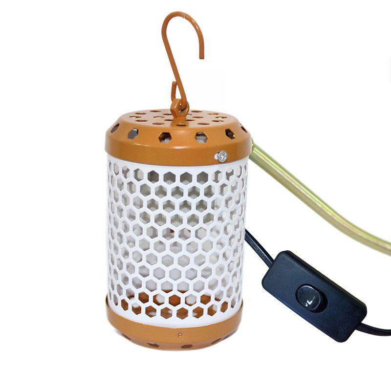 Heated Heating Lamp (ceramics) Size: 60*70mm Color: Black for Parrots (1pc)