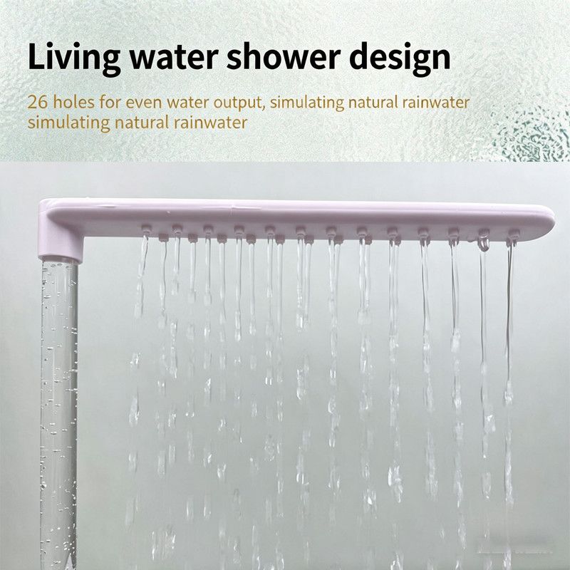 Automatic Bathing Tub (Plastic) Size: 315mm*215mm*340mm Color: Blue for Parrots (1pc)