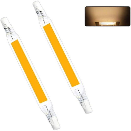 R7S LED Bulb, 78 mm 230V 5W Warm White, Non Dimmable COB Linear Lamp