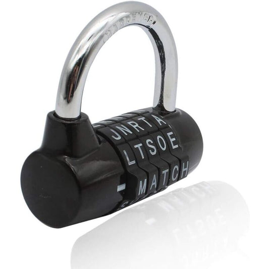 Combination Padlock, Waterproof Rustproof Code Lock, 5 Letter Padlock