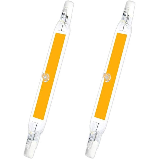 2 Pack R7S LED Bulb, J78 78 mm 5W 3000K Warm White 500LM, Non Dimmable, Replaces 40W 50W Halogen