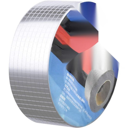 Butyl Aluminum Waterproof Sealing Tape Self Adhesive Leak Repair Tape, 50 mm x 5 m