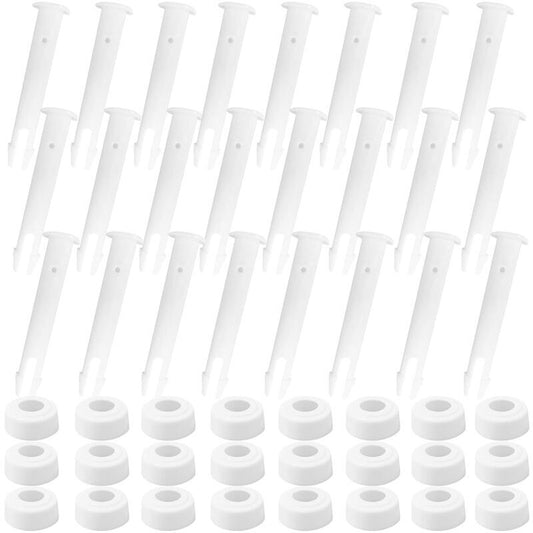 24 Pcs Plastic Swimming Pool Frame Joint Replacement Pins
