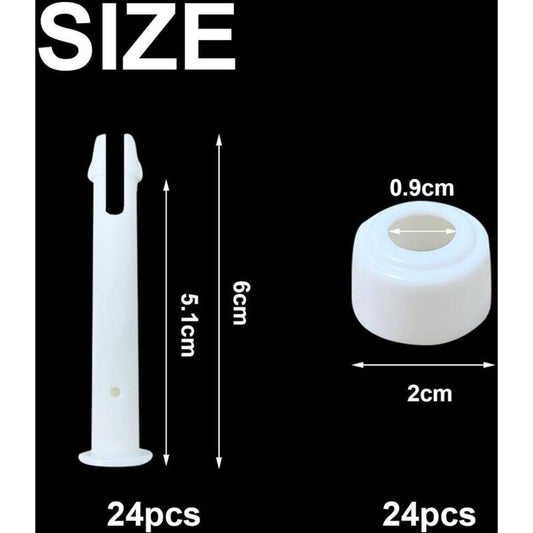 24 Pcs Plastic Swimming Pool Frame Joint Replacement Pins