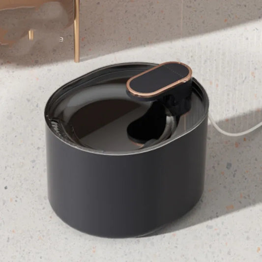 Automatic Cat Water Fountain USB Water Feeder Bowl with 6 Filter Cartridges, Berlin Blue, Quiet Edition
