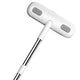 2-in-1 Window Screen Cleaning Brush with 82 cm Extendable Stainless Steel Handle, Wet and Dry Mesh Cleaner