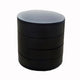 2 Pack Rotating Jewellery Storage Boxes, 4-Layer Dustproof Organizer Cases, Black Nordic Style