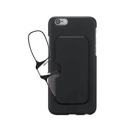 Nose Clip Reading Glasses No Legs Mini Portable Presbyopic Glasses With Sticky Phone Case Ultra Light PC Lens Readers +3.50