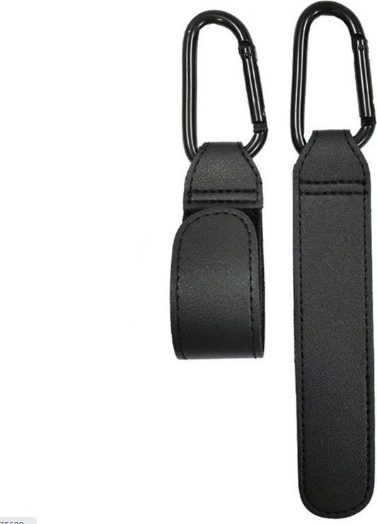 Stroller Bag Hook | Bag Hanger | Stroller Carabiner | Buggy Hook | 1 Piece | Grey