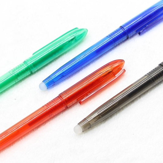 4 x Correctable Pens - Blue, Black, Red, Green - 0.7 mm - Ballpoint Pen