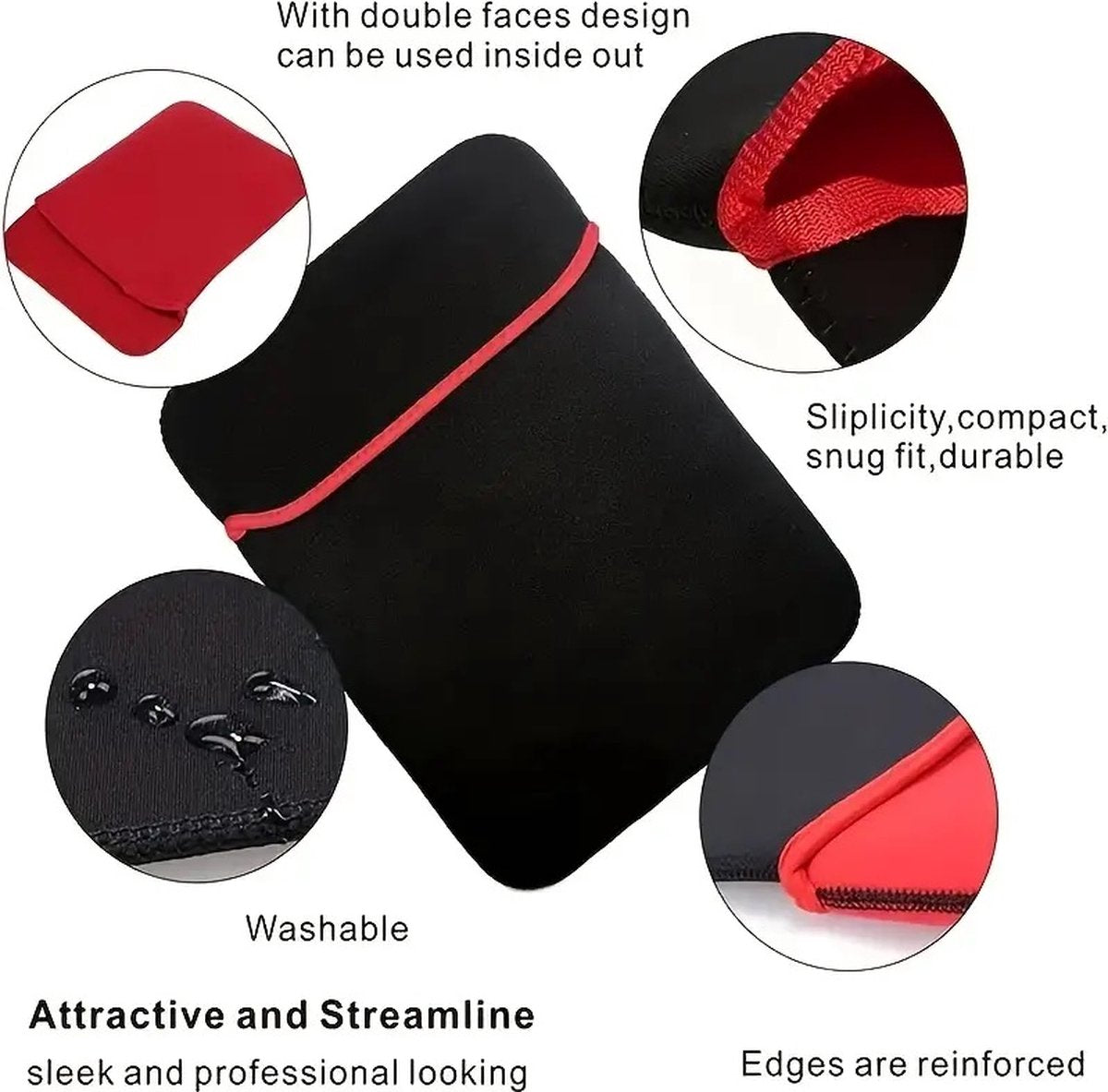 Universal Laptop Sleeve for 14-inch Laptops | Laptop Case | Tablet Sleeve | Tablet Case | Neoprene | Tablet Soft Case | Storage Case