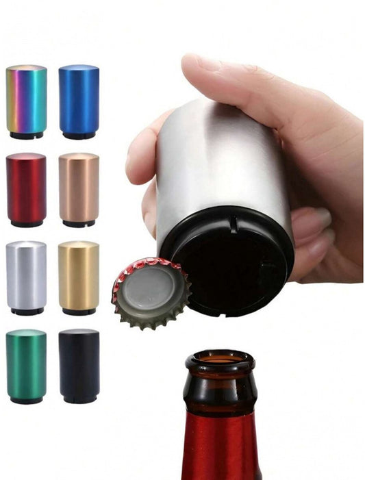Automatic Corkscrew – Push System, Stainless Steel Color